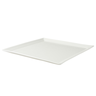Bord 30 cm vierkant edge Royal Ivory Palmer