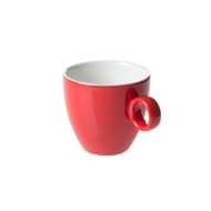 Kop 17 cl rood Bart Maastricht Porselein