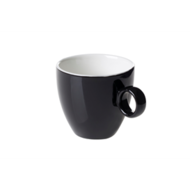 Kop 17 cl zwart Bart Maastricht Porselein