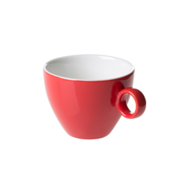 Kop 23 cl rood Bart Maastricht Porselein