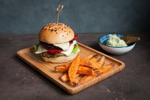 Presentatiebord Senegal 21,5 x 15 cm bamboe