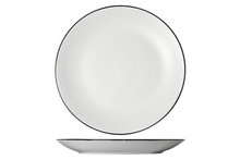 Plat bord 27 cm Speckle White