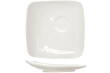 Schotel vierkant espresso 12 cm Buffet