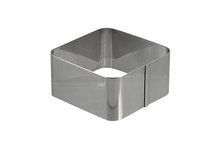 Garneercirkel vierkant 7 cm inox