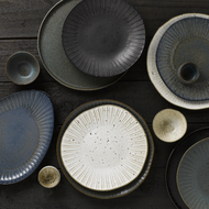 Bord ovaal 34 cm Rustico Aegean