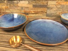 Diep bord 23 cm Nova Blue