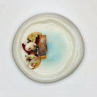 Blue Lagoon Bord 25 cm