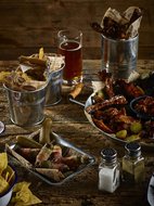 Duo serveeremmer 12 cm  gegalvaniseerd staal