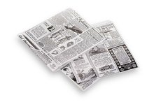 Vetvrij papier hamburger zakje Times 500 stuks