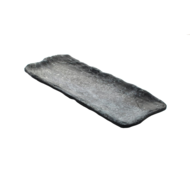 Schaal 30 x 12,5 cm Endure Melamine zwart/marmer