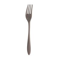 Dessertvork Gioia Gun Metal zwart 18/10
