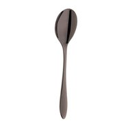 Dessertlepel Gioia Gun Metal zwart 18/10