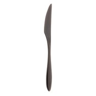 Tafelmes 22,7 Gioia Gun Metal zwart 18/10