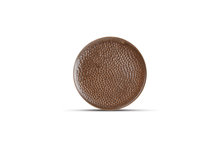 Bordje 15,5 cm Brass Copper Hammered