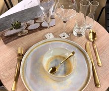 Kom 13,5 x 6 cm Gold Glister