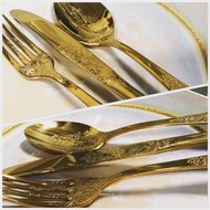 Tafelmes Antique Gold