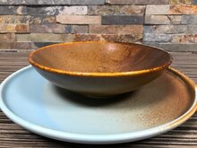 Diep bord 20,5 cm Escura Dark Brown