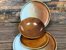 Diep bord 20,5 cm Escura Dark Brown