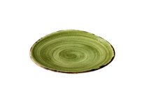 Bord 21 cm Triangle groen Jersey