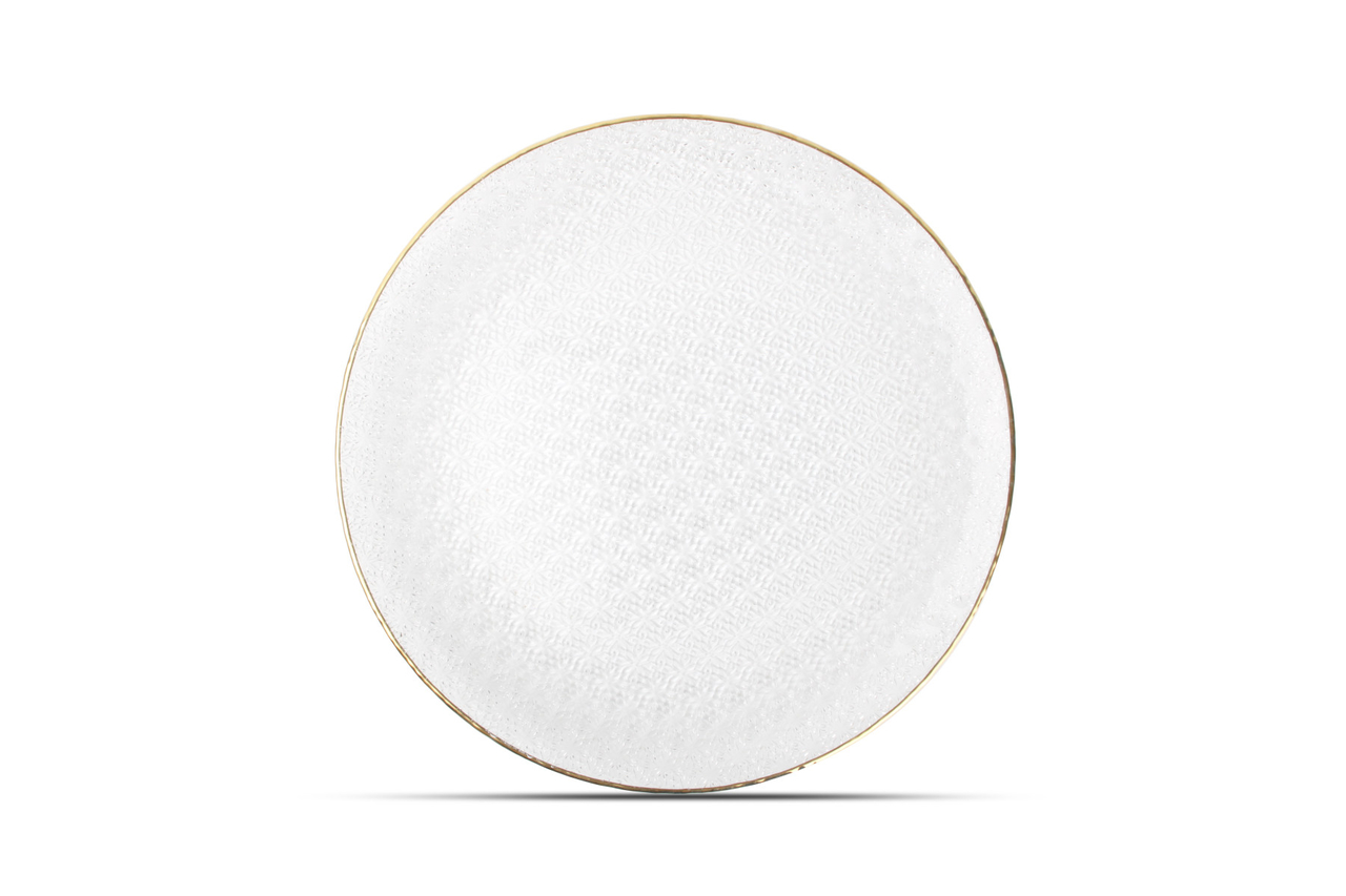 Bord plat 33 cm Florence wit
