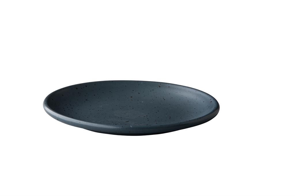 Bordje 15 cm Tinto mat donkergrijs