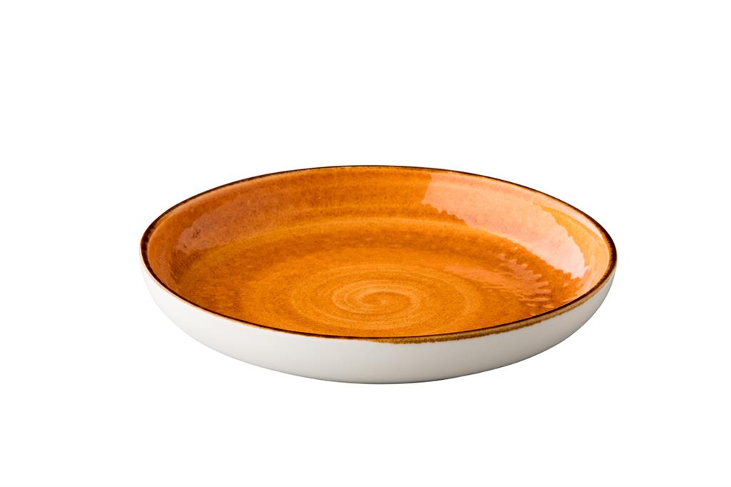 Diep bord 23,5 cm oranje Jersey