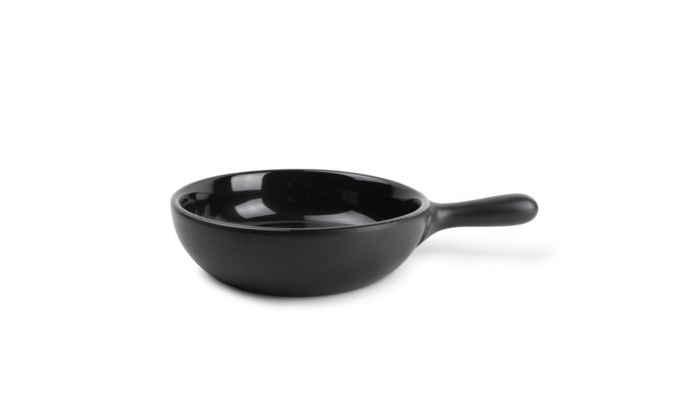 Ovenschaal rond met greep 19&nbsp;cm zwart Ardo