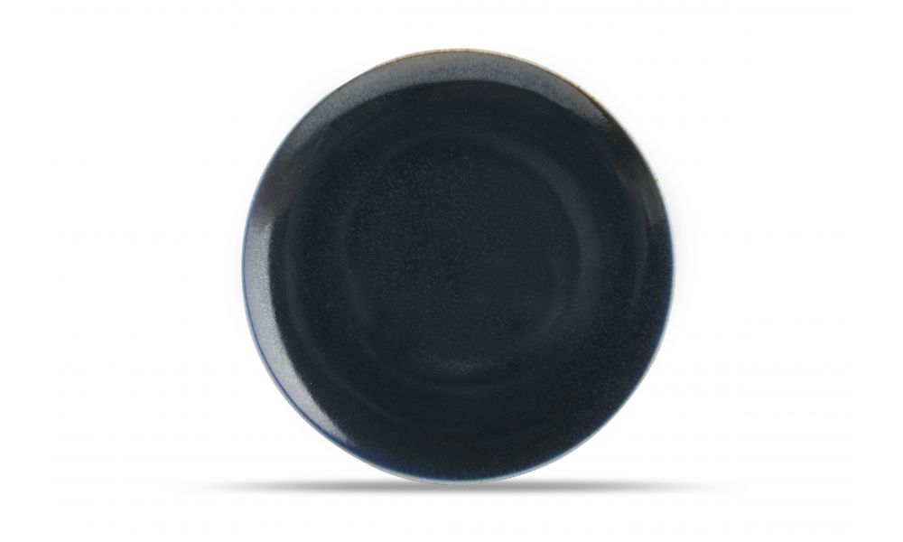 Plat bord 27cm Ash Blauw