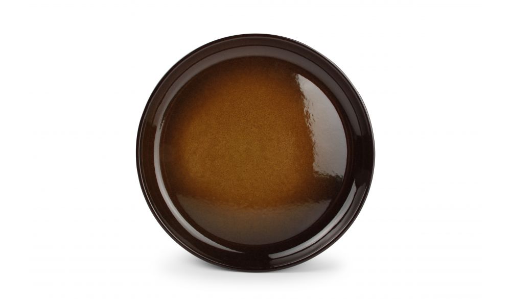 Plat bord 26cm Forno Bruin