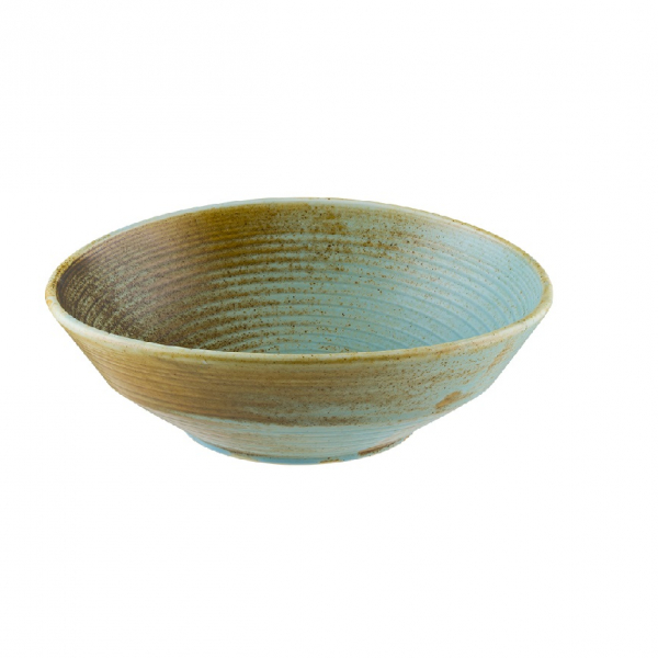 Kom 17cm Coral Brown Green