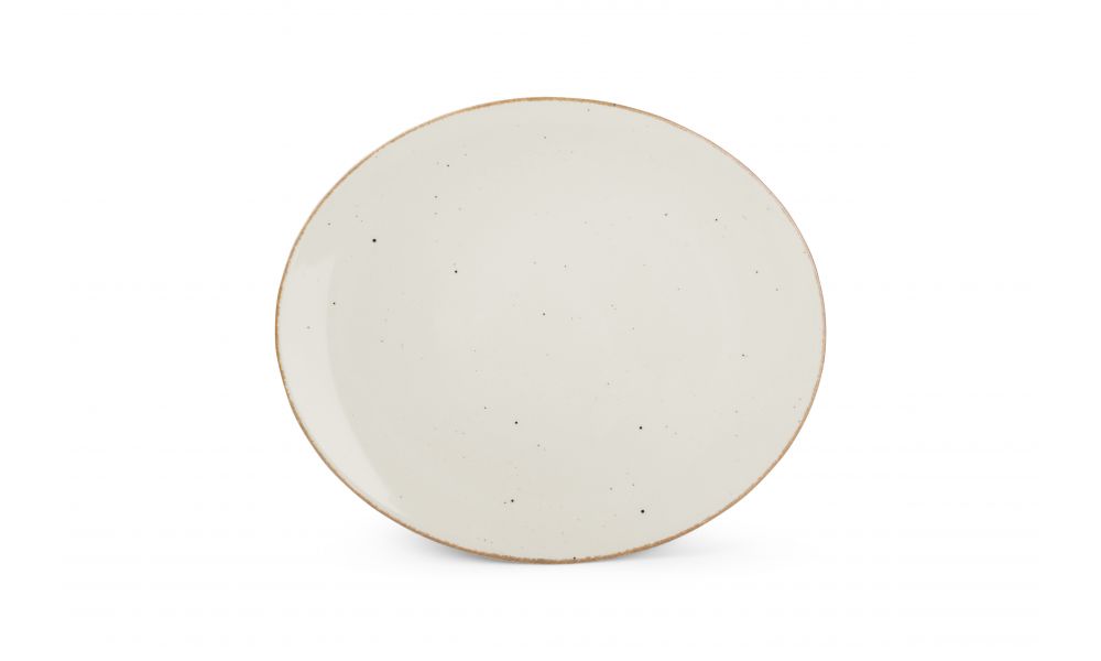 Plat bord 30.5cm x 26cm Collect Ivoor