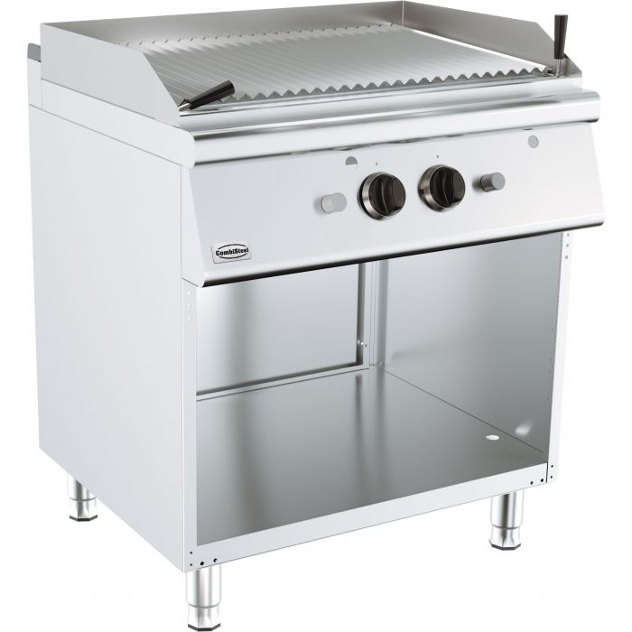 Lavasteengrill Gas Combisteel Base 700