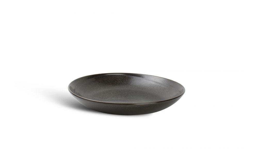 Diep bord Ceres zwart 24,5x4cm