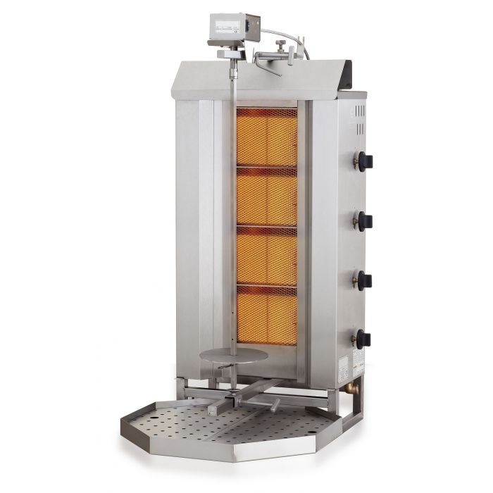 Gyros Grill 4 Hittezones Combisteel