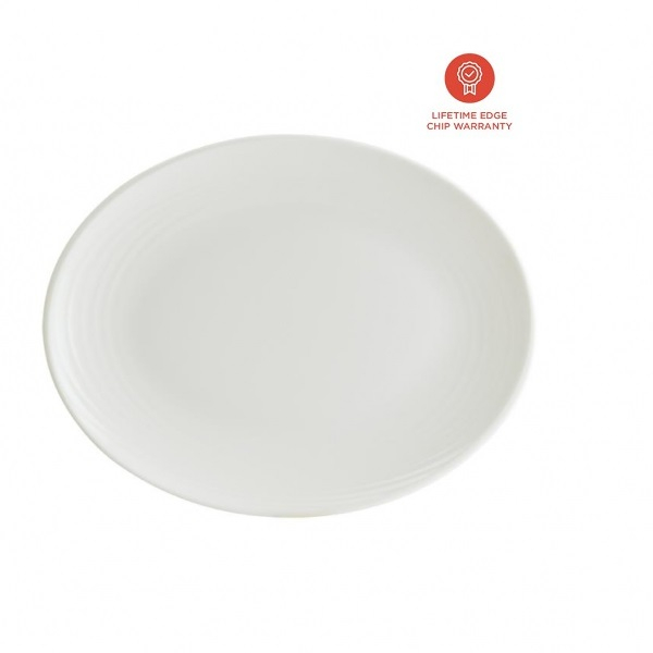 Bord 36 x 28 cm Off white Bonna Moove Loop