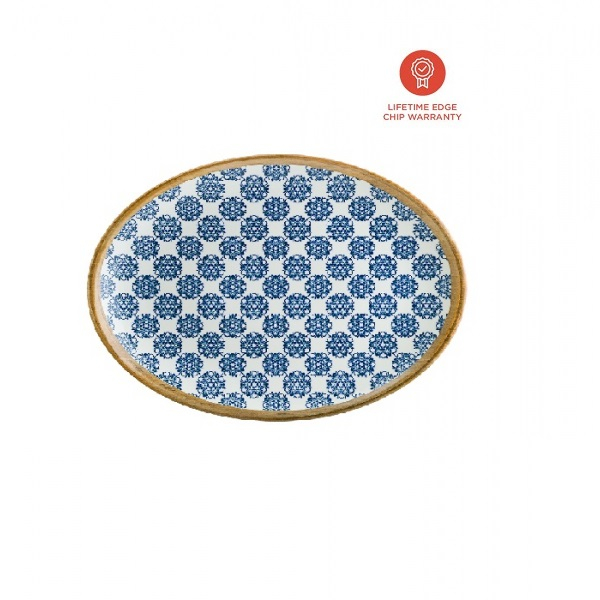Ovalen bord 31 x 24 cm Bonna Lotus