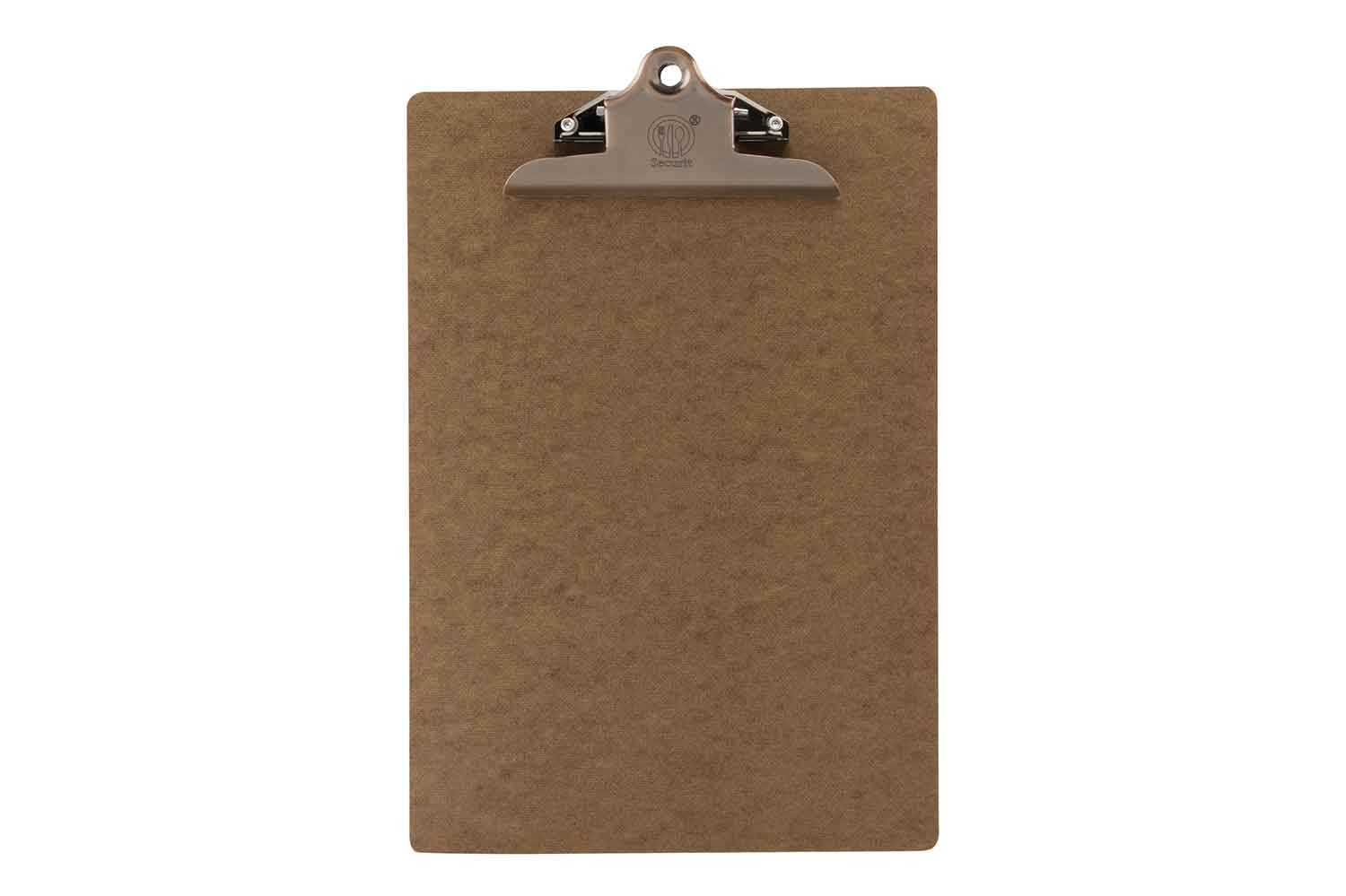 Menu clipboard A4 bruin