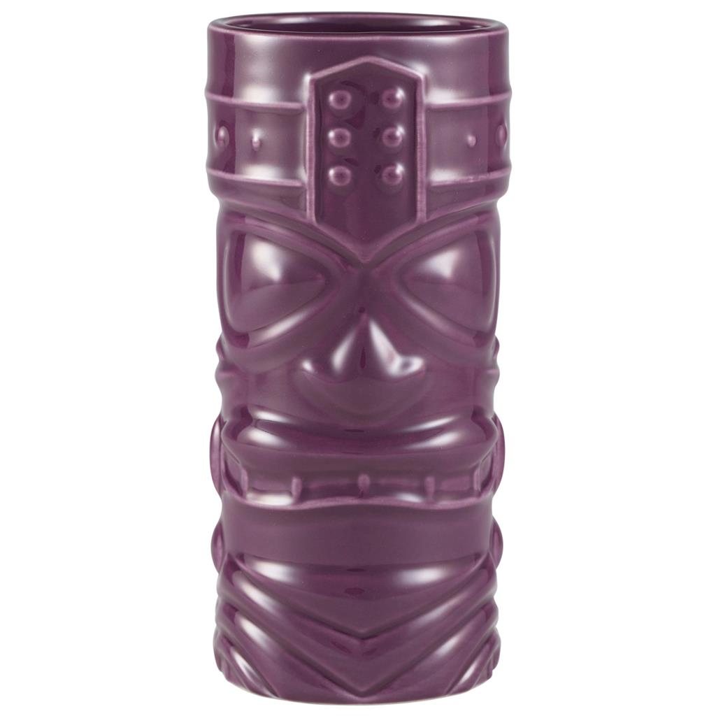 Longdrink cocktail beker Tiki 40 cl paars
