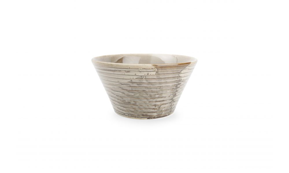 Kom 18 cm conisch Grey Line