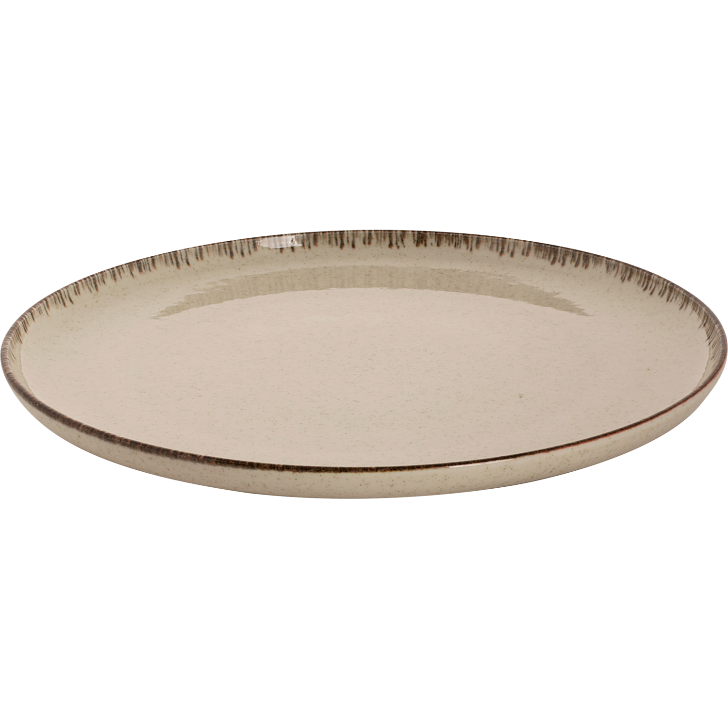 Plat Bord 28 cm Creme Antigo