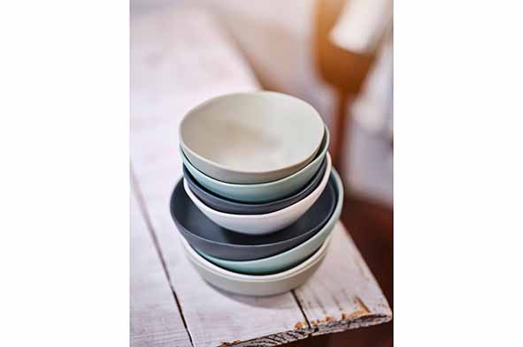 Diep Bord 21 cm Coconut Milk Kupo Melamine, foto 3 van 6