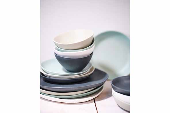Diep Bord 21 cm Coconut Milk Kupo Melamine, foto 5 van 6