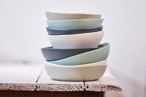 Diep Bord 21 cm Coconut Milk Kupo Melamine, foto 6 van 6