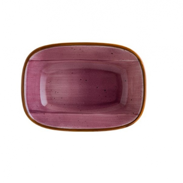 Rechthoekig bord 12 x 8,5 cm Bonna Aura Blackberry