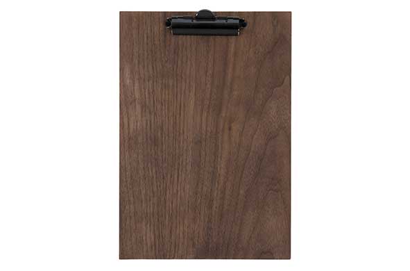 Menuhouder met clip 33cm