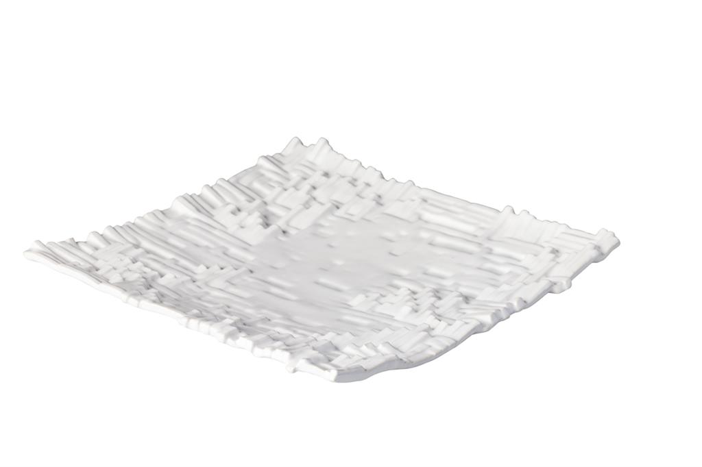 Bord Piano 24 cm Wit Studio Raw