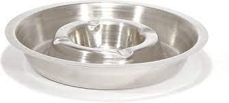 Asbak rond RVS 16 cm