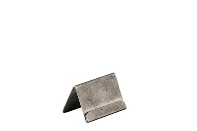 Kaarthouder 11 x 5 cm RVS