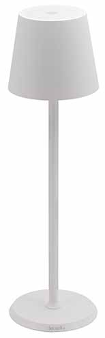 Tafellamp 38,5 cm Feline Wit Securit