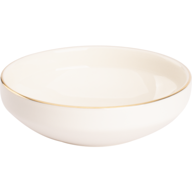 Schaal 15 cm Wit Goud Ligne D'or